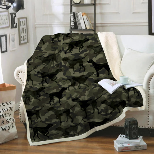 Englische Pointer-Camouflage-Decke V1