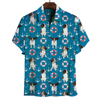 English Springer Spaniel - Hawaiian Shirt V1