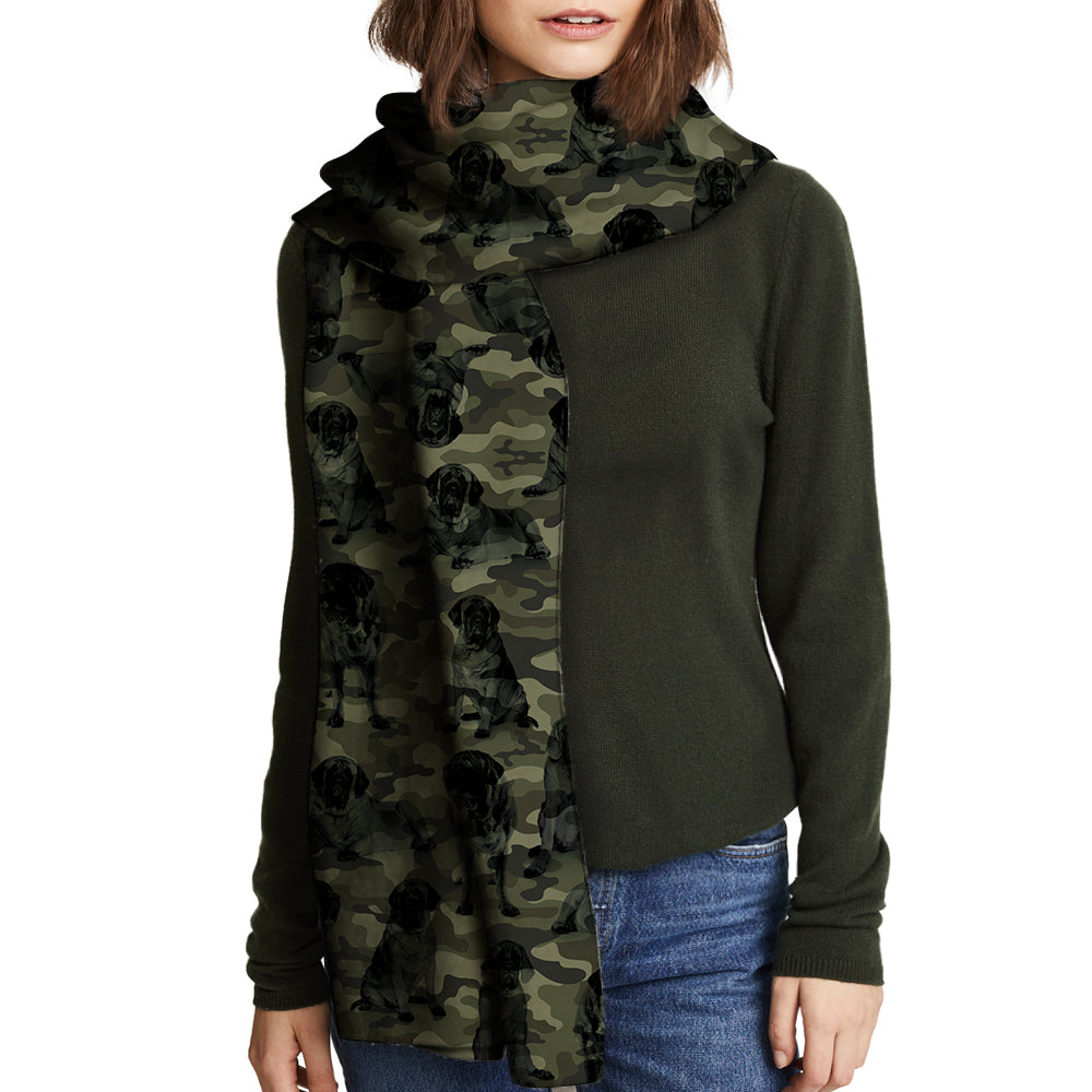 Englischer Mastiff-Camouflage-Schal V1