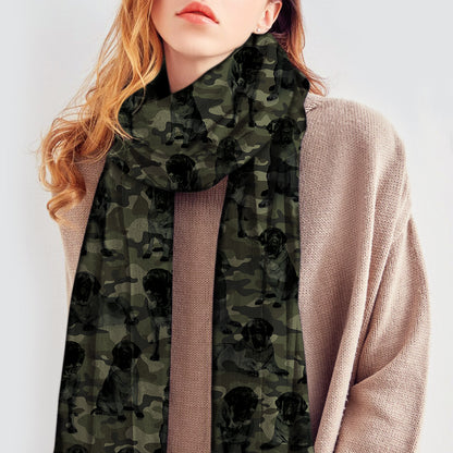 Englischer Mastiff-Camouflage-Schal V1
