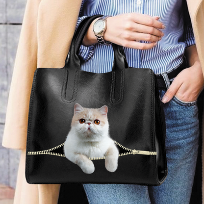 Exotic Cat Luxury Handbag V1