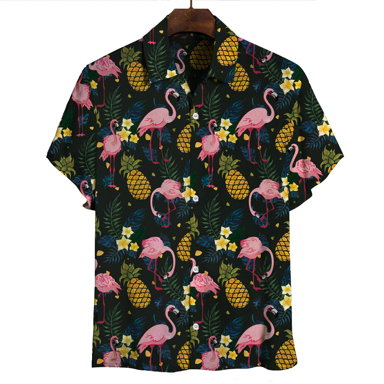 Flamingo - Hawaiihemd V1