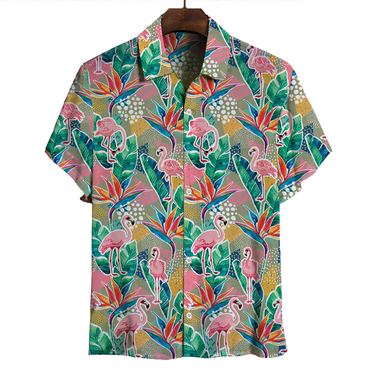 Flamingo - Hawaiihemd V2