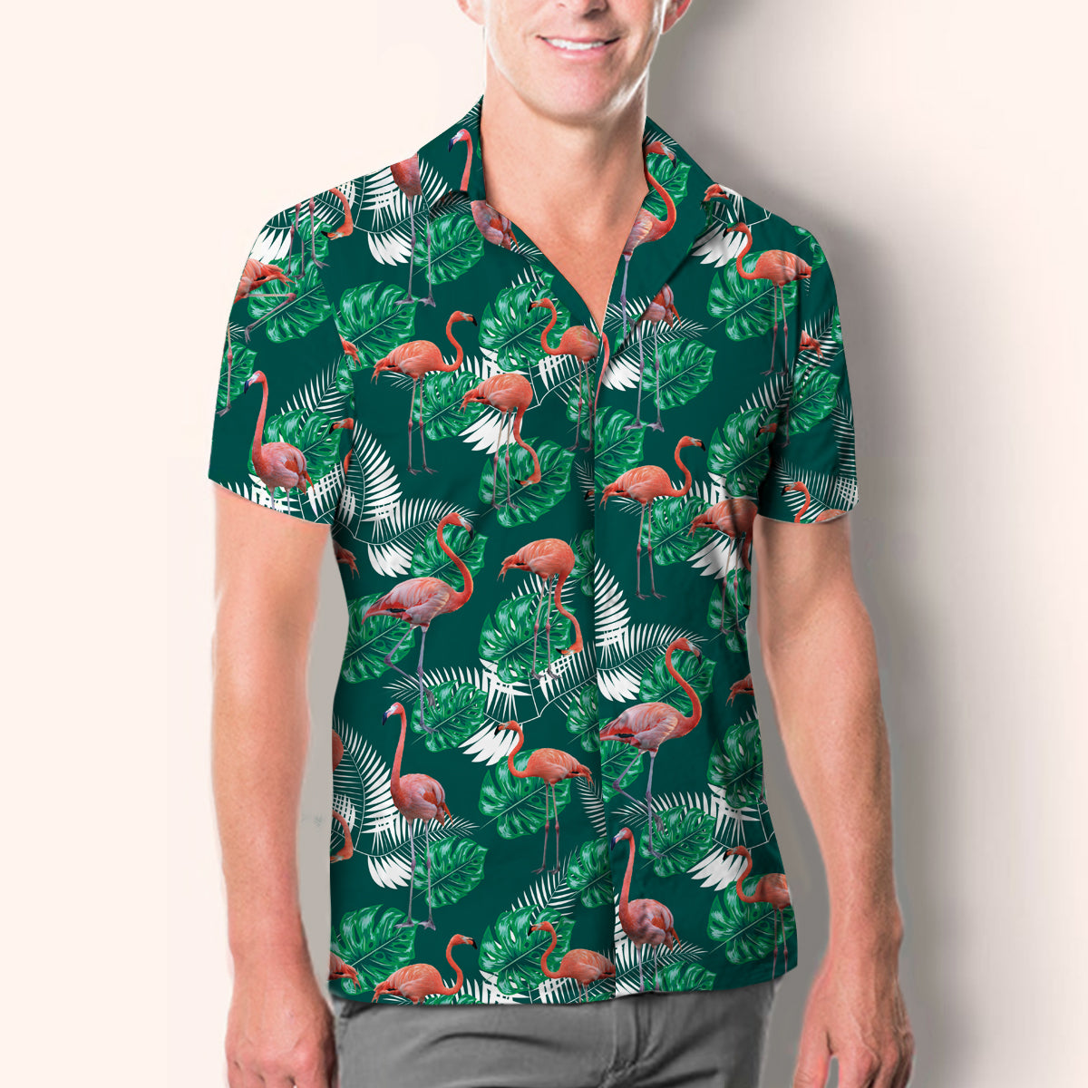 Flamingo - Hawaiian Shirt V3