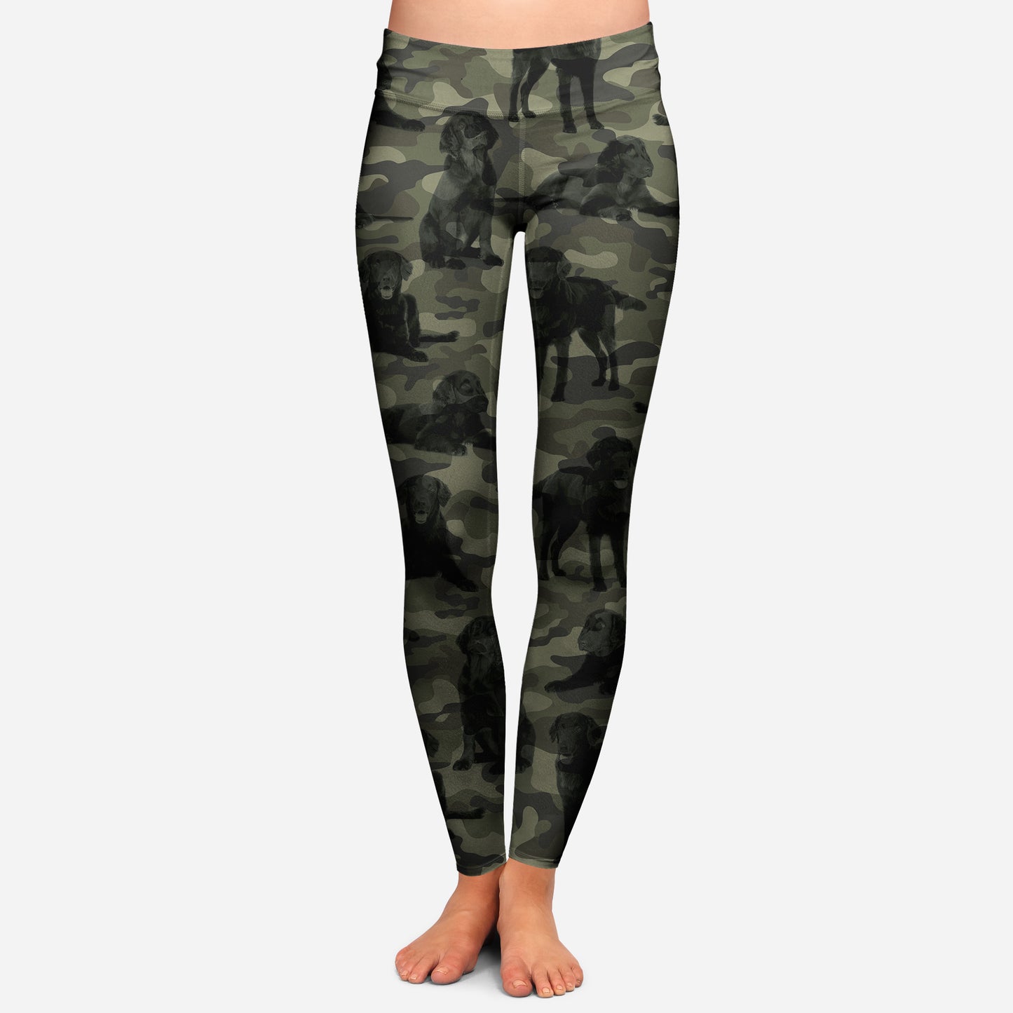 Camo Retriever à poil plat - Leggings V1