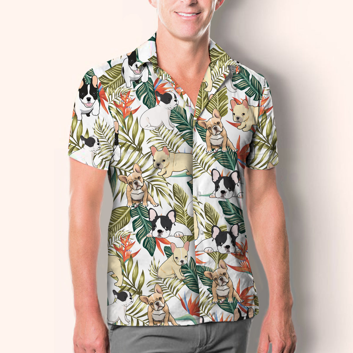 French Bulldog - Hawaiian Shirt V5