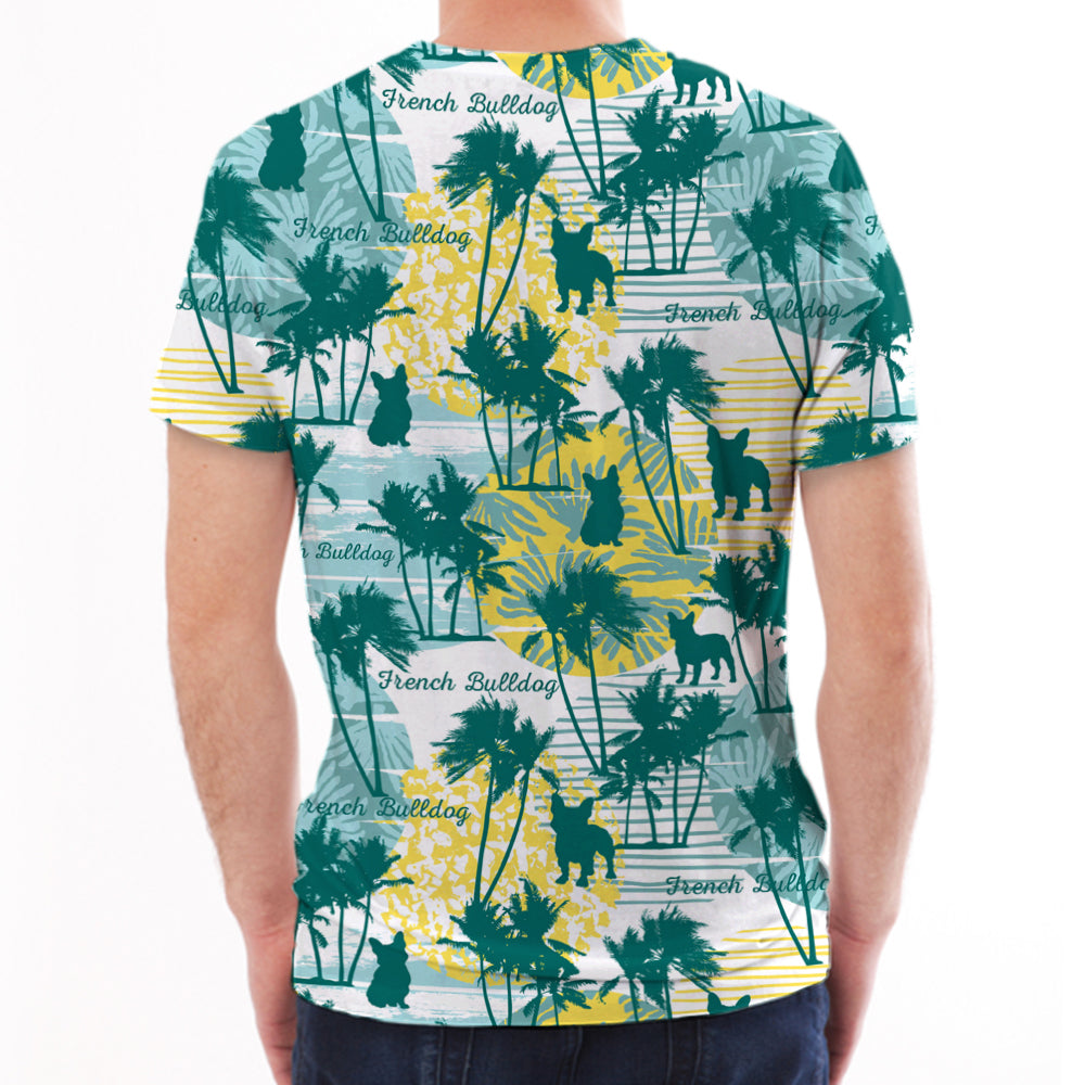 French Bulldog - Hawaiian T-Shirt V1