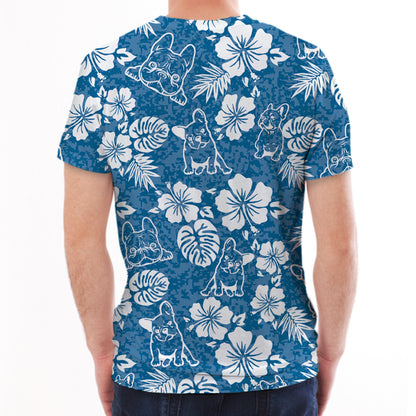 French Bulldog - Hawaiian T-Shirt V3