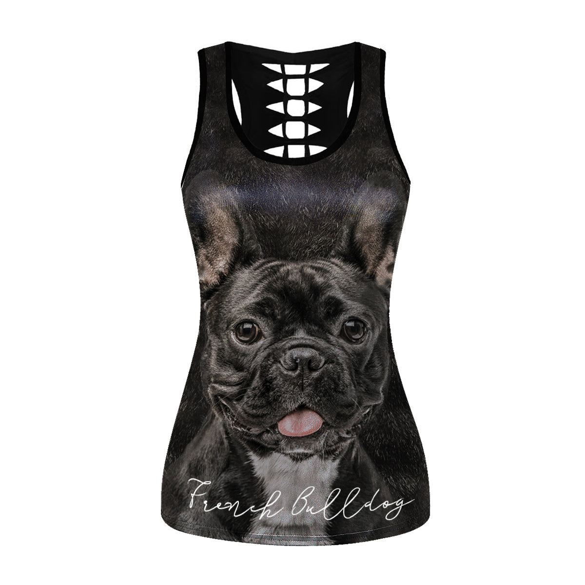 French Bulldog - Hollow Tank Top V1