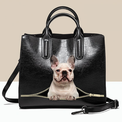 French Bulldog Luxury Handbag V6