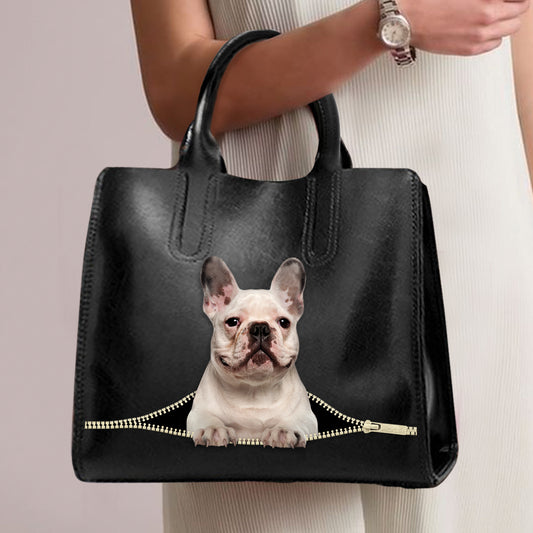 Französische Bulldogge Luxushandtasche V6