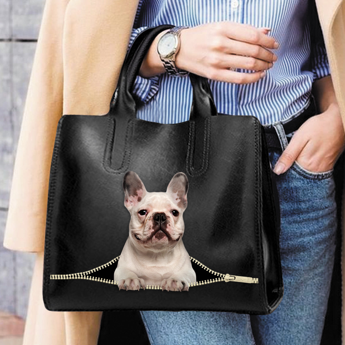 French Bulldog Luxury Handbag V6