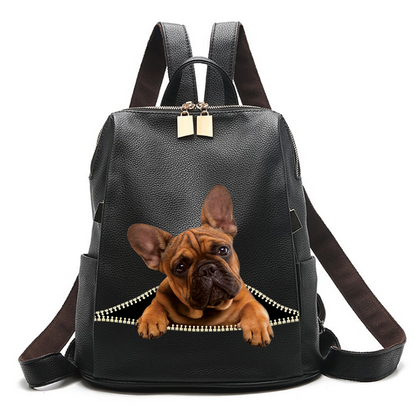 French Bulldog Backpack V1