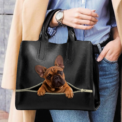French Bulldog Luxury Handbag V1