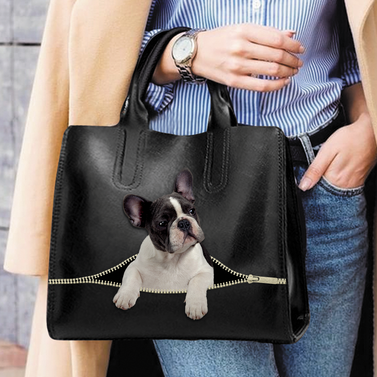 French Bulldog Luxury Handbag V2