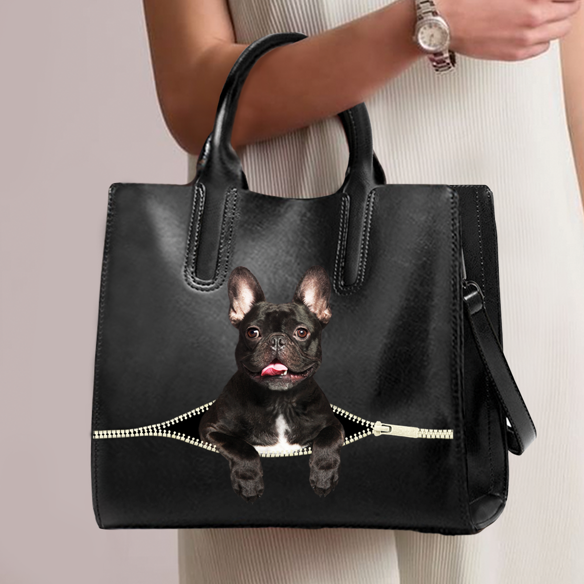 French Bulldog Luxury Handbag V3