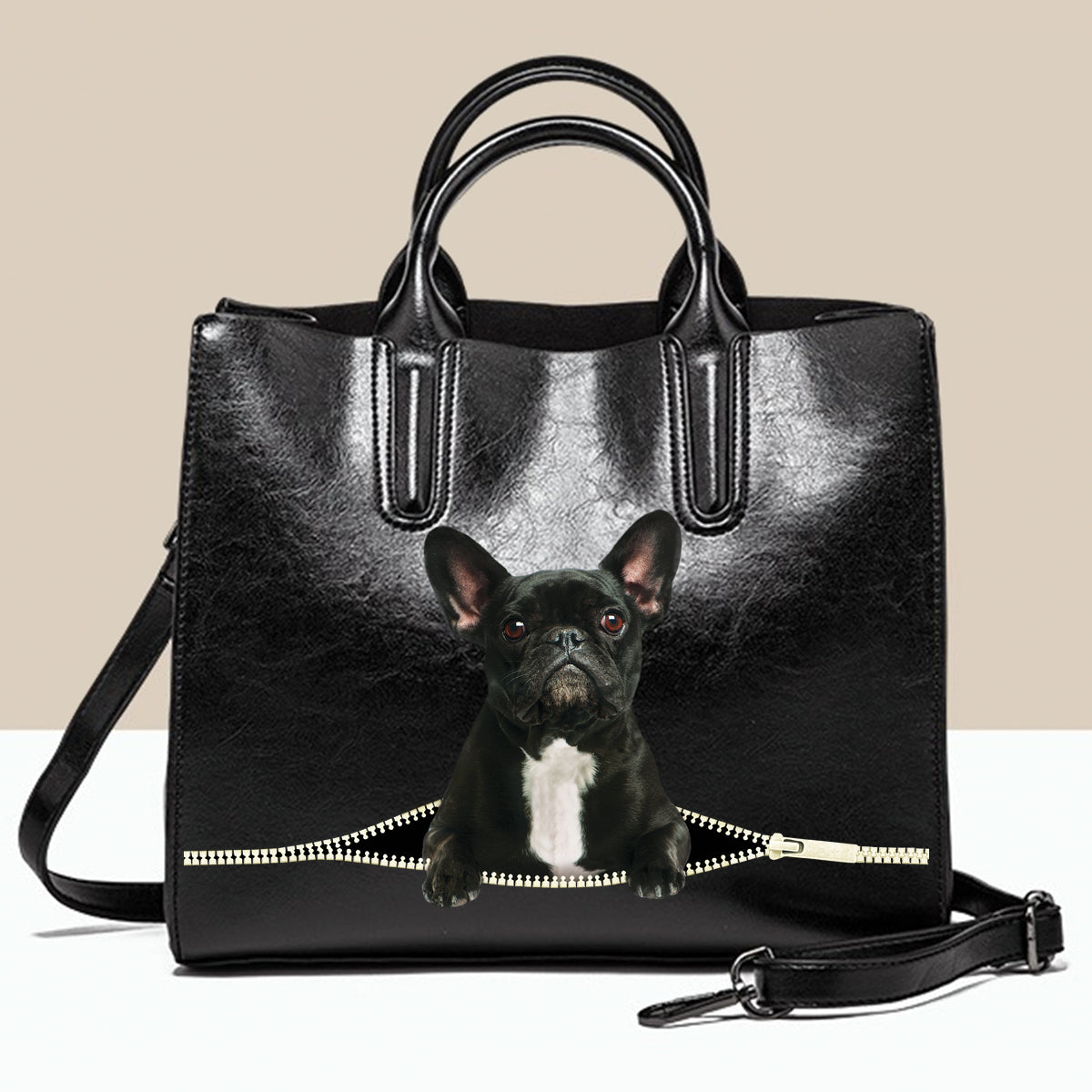 French Bulldog Luxury Handbag V4