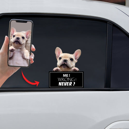 Funny - Personalized Sticker With Your Pet's Photo