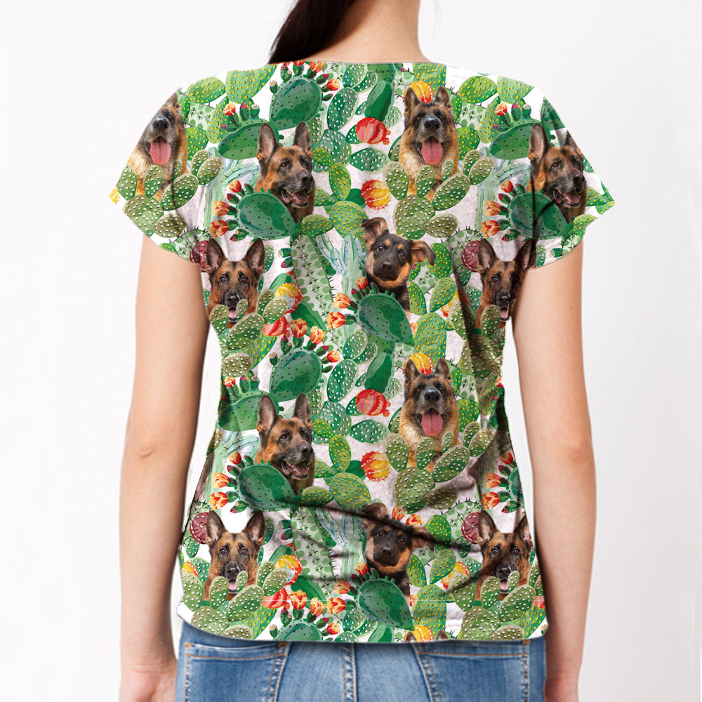 German Shepherd - Hawaiian T-Shirt V1