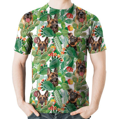 German Shepherd - Hawaiian T-Shirt V1