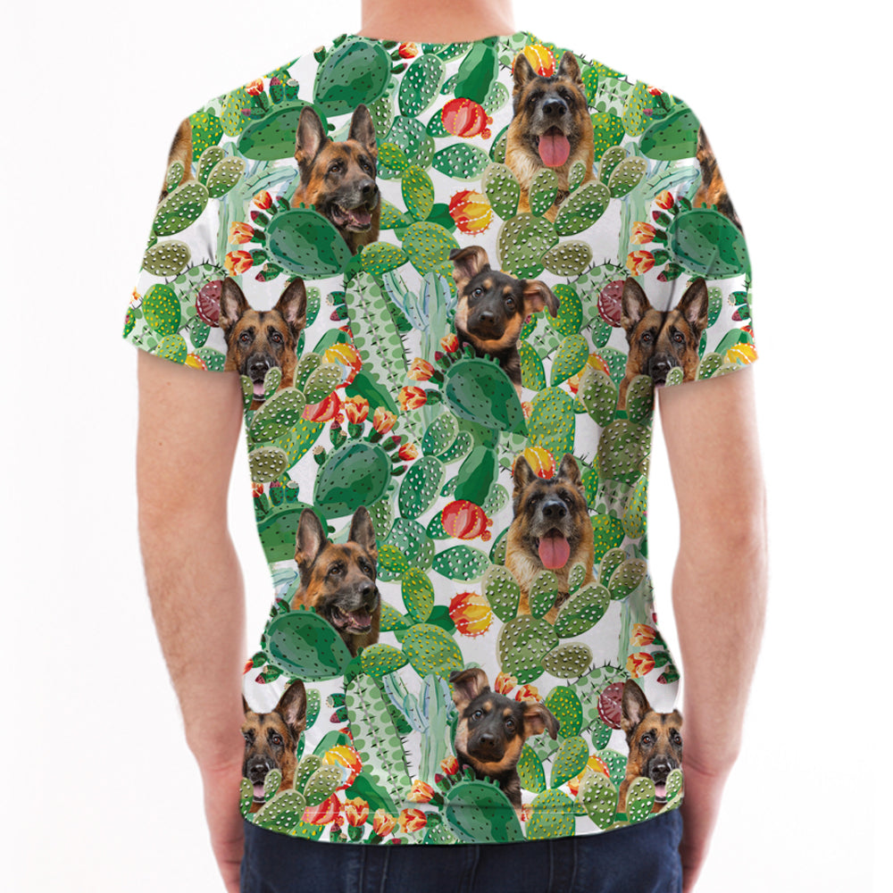 German Shepherd - Hawaiian T-Shirt V1