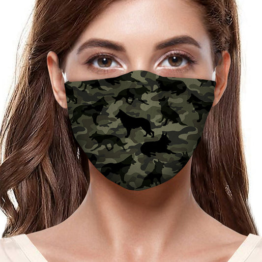 Masque F camouflage berger allemand V1