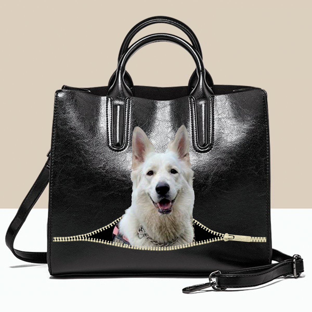 German Shepherd Luxury Handbag V4