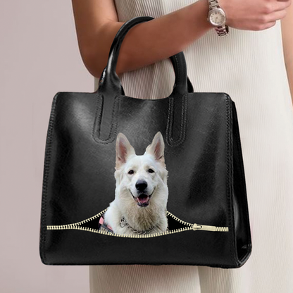 German Shepherd Luxury Handbag V4