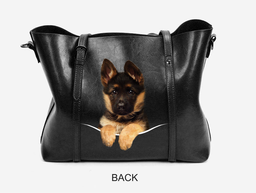 German Shepherd Unique Handbag V1