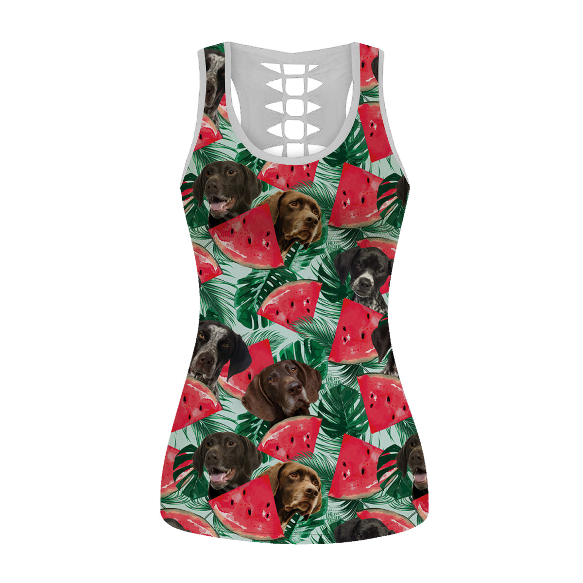 German Shorthaired Pointer - Hawaiian Tank Top V1