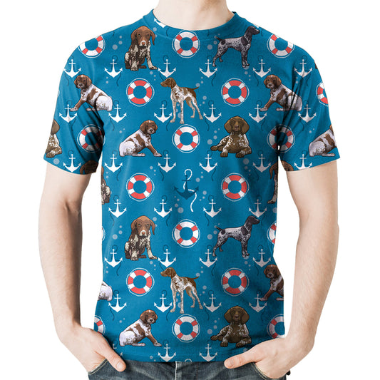 Deutscher Kurzhaar - Hawaii-T-Shirt V2