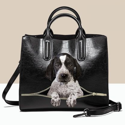 German Shorthaired Pointer Luxury Handbag V2