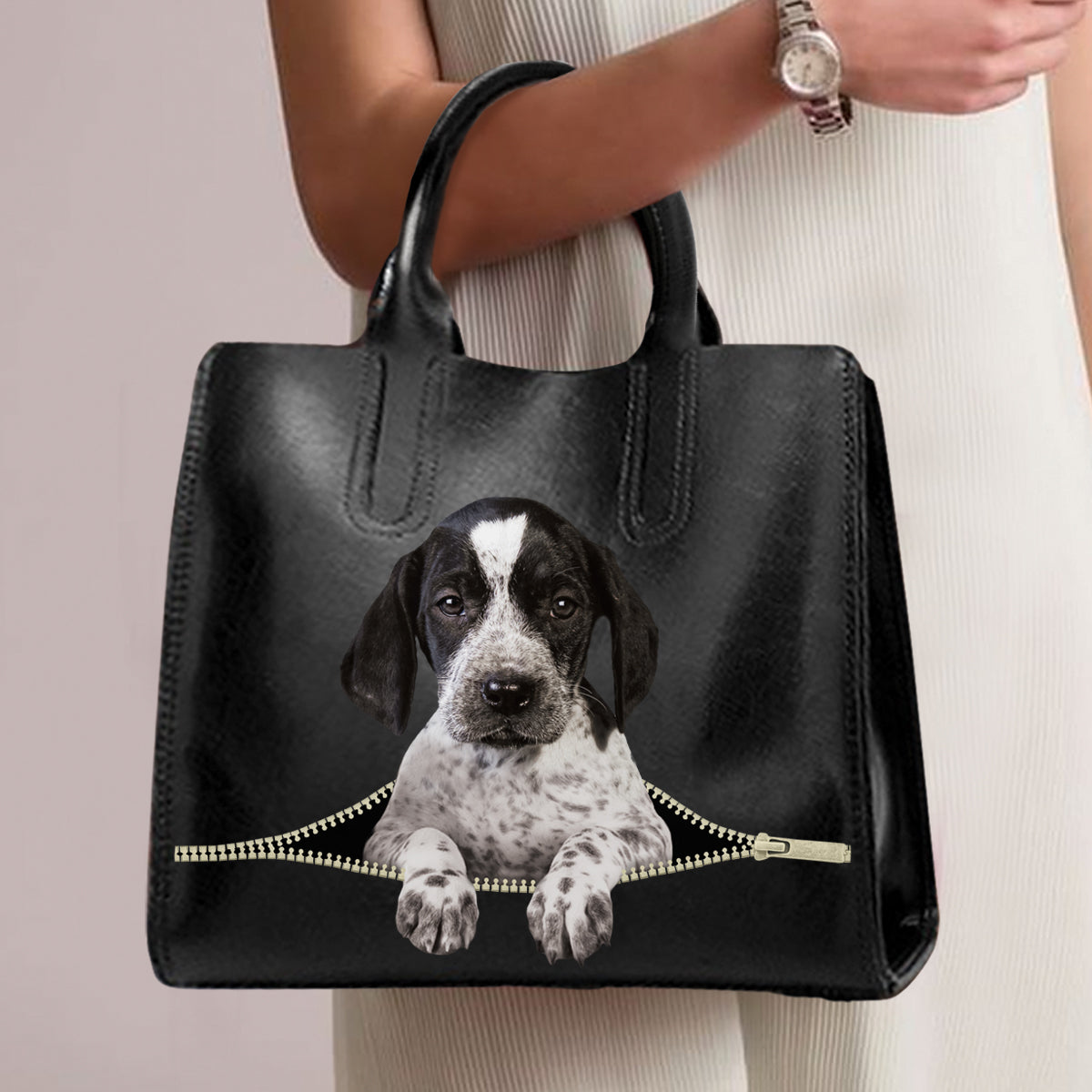 German Shorthaired Pointer Luxury Handbag V2