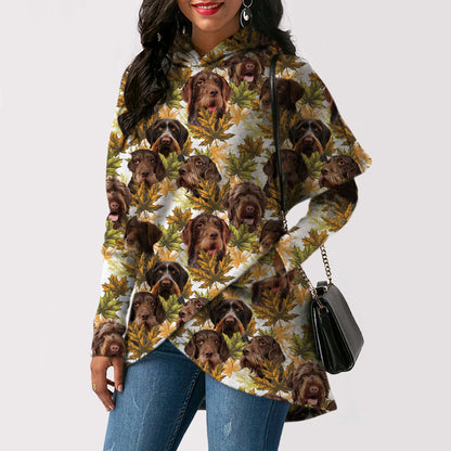 German Wirehaired Pointer - Fashion Long Hoodie V1