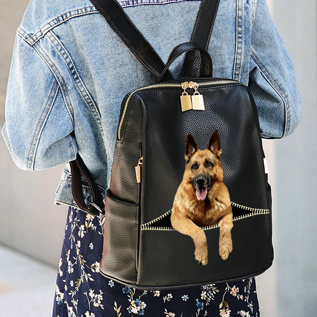 German Shepherd Backpack V2