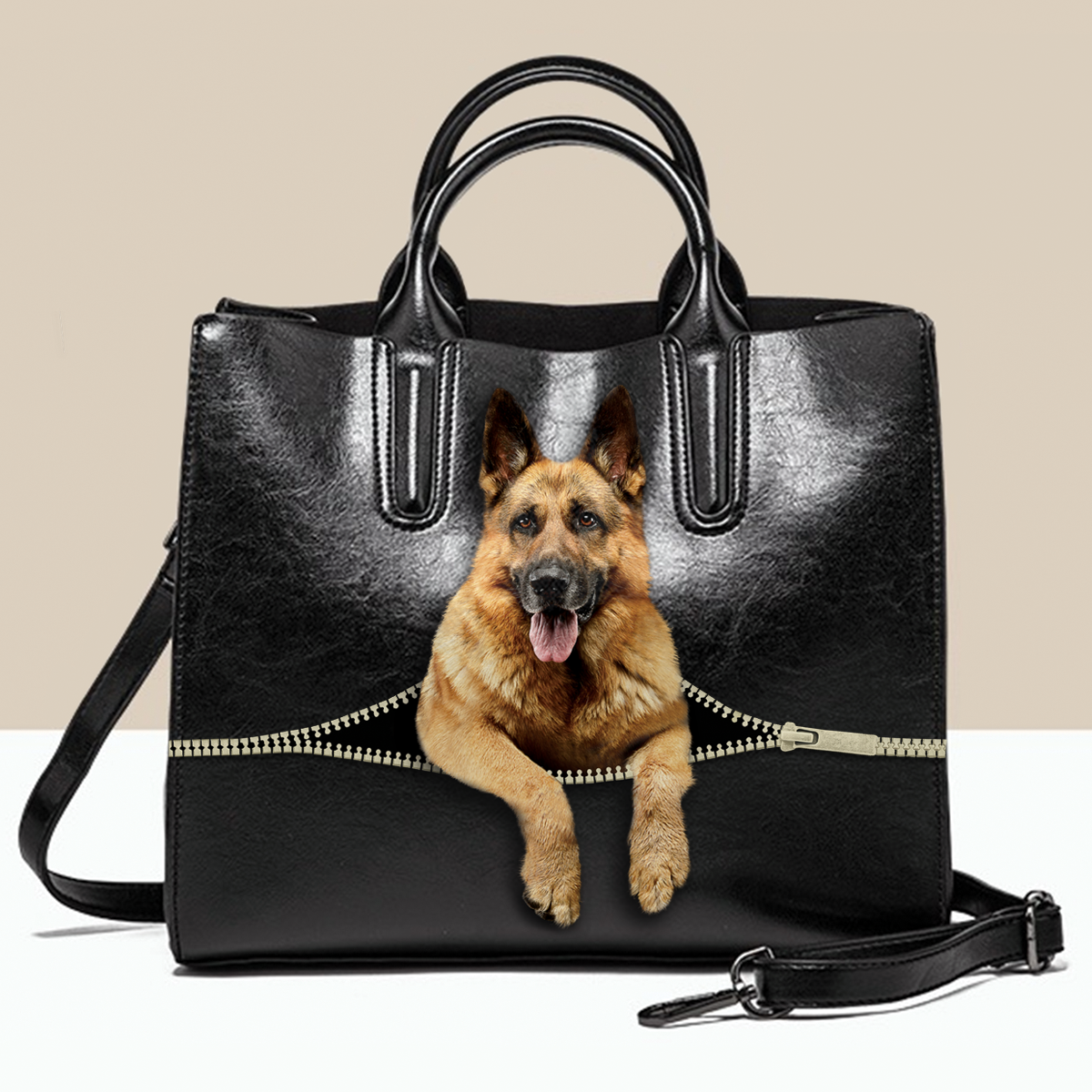 German Shepherd Luxury Handbag V2