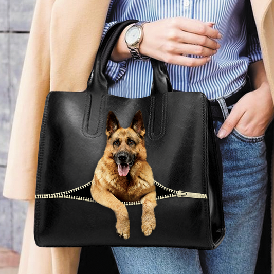 German Shepherd Luxury Handbag V2