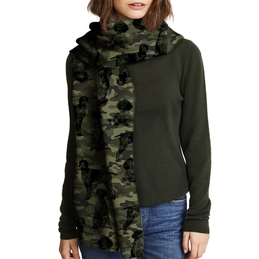 German Shorthaired Pointer Camo Scarf V1