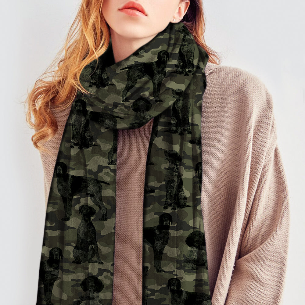 German Shorthaired Pointer Camo Scarf V1
