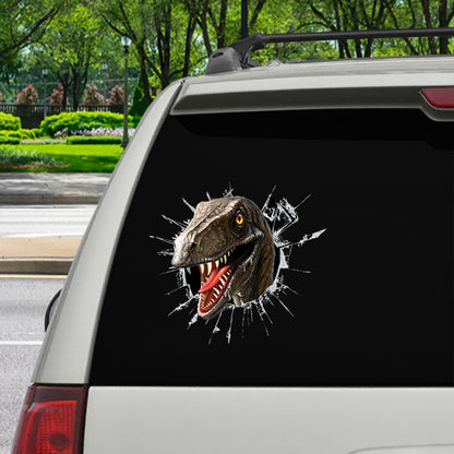 Get In It's Time For Jurassic World - Dinosaur Car/ Door/ Fridge/ Laptop Sticker V2