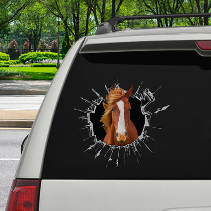 Get In - It's Time For Shopping - Horse Car/ Door/ Fridge/ Laptop Sticker V1