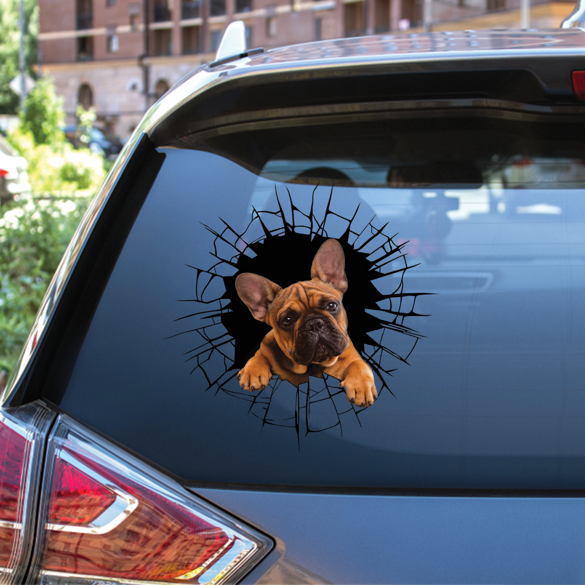 Get In - It's Time For Shopping - French Bulldog Car/ Door/ Fridge/ Laptop Sticker V1
