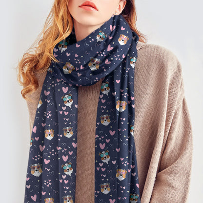 Give Your Heart To Your Australian Shepherd - Follus Scarf