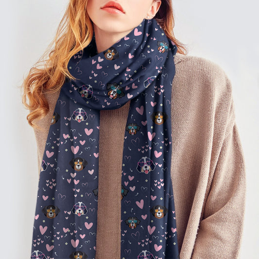 Give Your Heart To Your Bernese Mountain - Follus Scarf