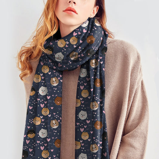Give Your Heart To Your Pomeranian - Follus Scarf