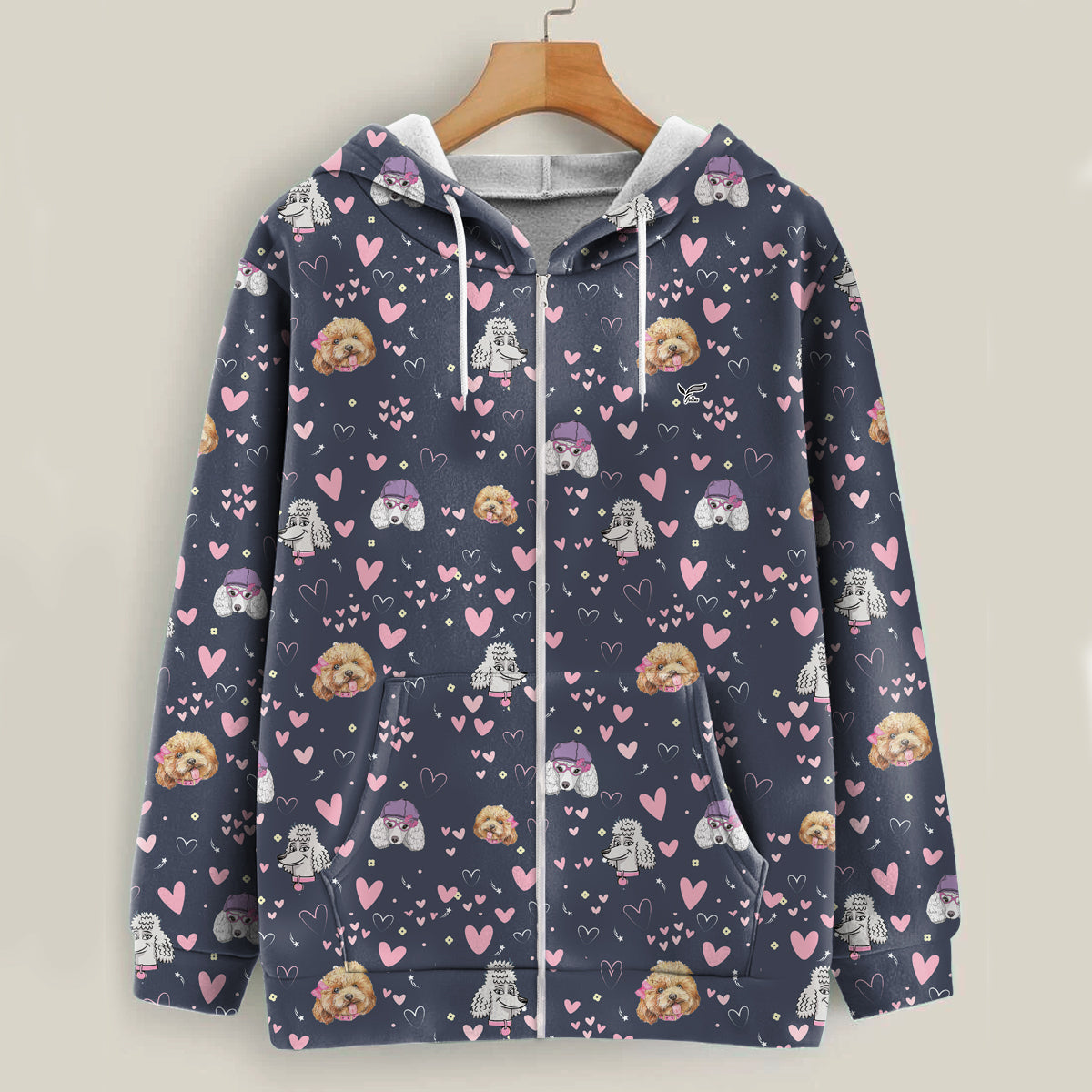 Give Your Heart To Your Poodle - Follus Hoodie
