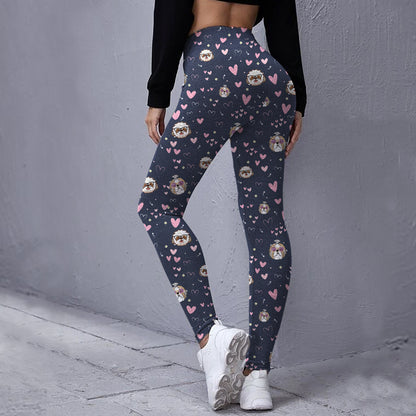 Give Your Heart To Your Shih Tzu - Follus Leggings