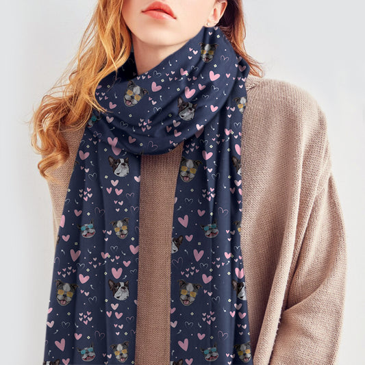 Give Your Heart To Your Boston Terrier - Follus Scarf