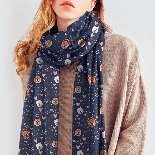 Give Your Heart To Your Chow Chow - Follus Scarf