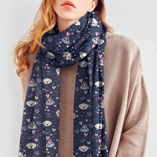 Give Your Heart To Your Maltese - Follus Scarf